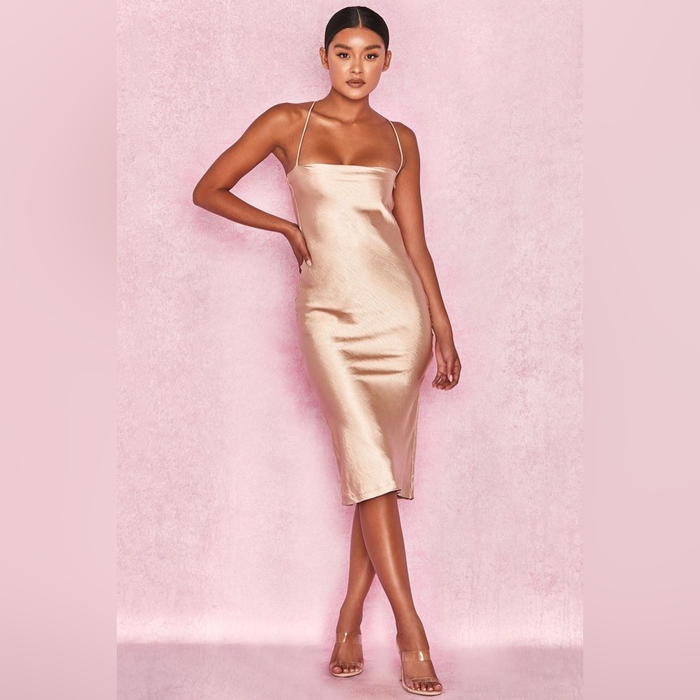 House of CB Silk Dress